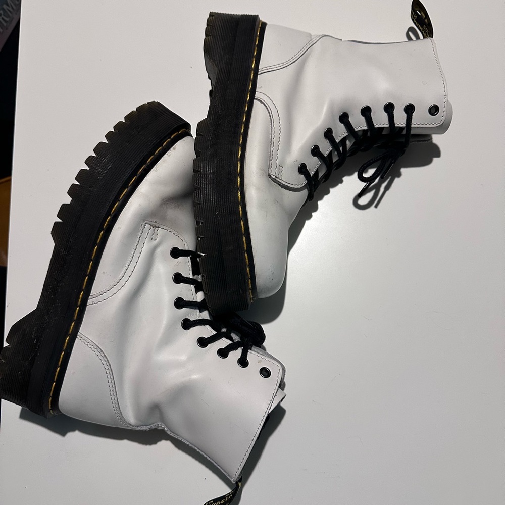 Dr. Martens White Jadon boots - Picture 6 of 10